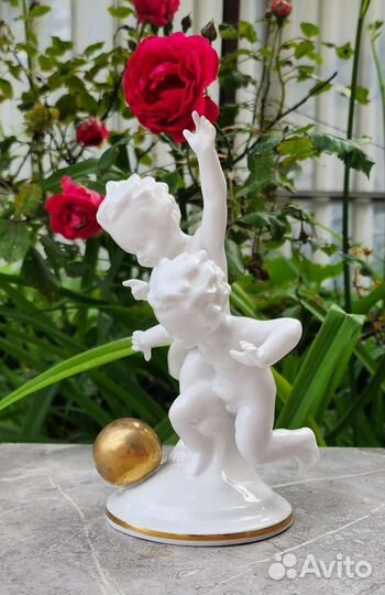 Фарфоровая статуэтка Пути ГДР 60е годы