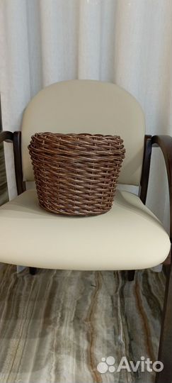 Кашпо из ротанга