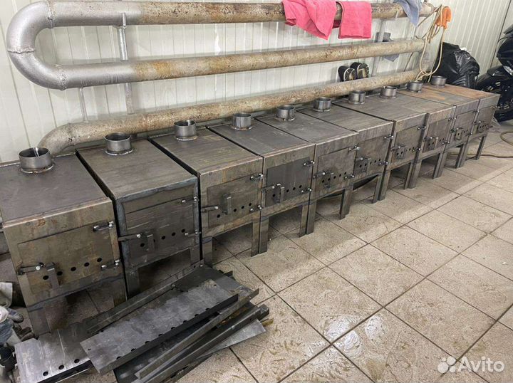 Буржуйка армейская, печь, 2мм