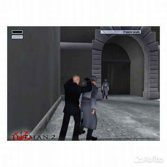 Hitman 2 Silent Assassin, б/у, английский (PS2)