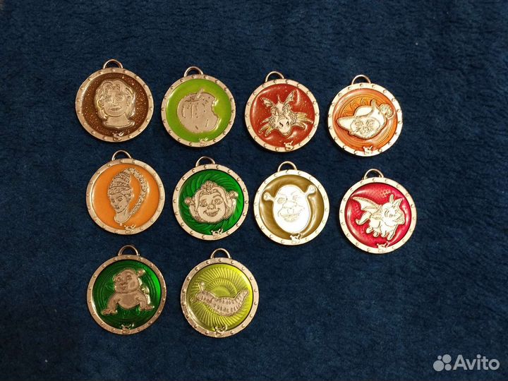 Медальоны шрек
