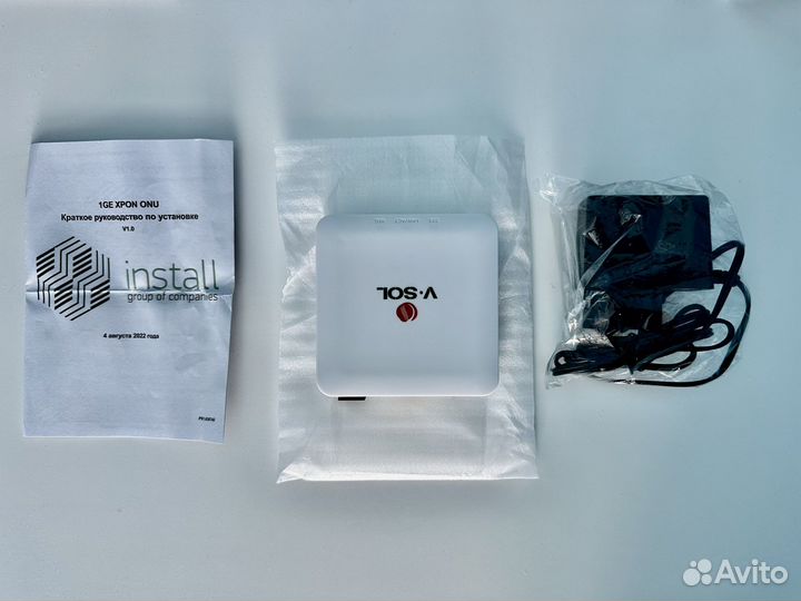 Абонентский терминал V-SOL V2801SG ONU gpon/gepon