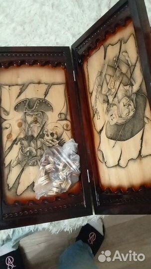 Нарды ручной работы новые