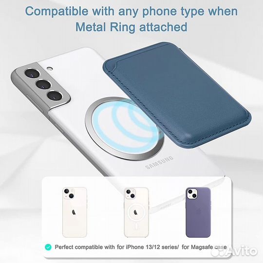 Кардхолдер, магнитный кошелек новый