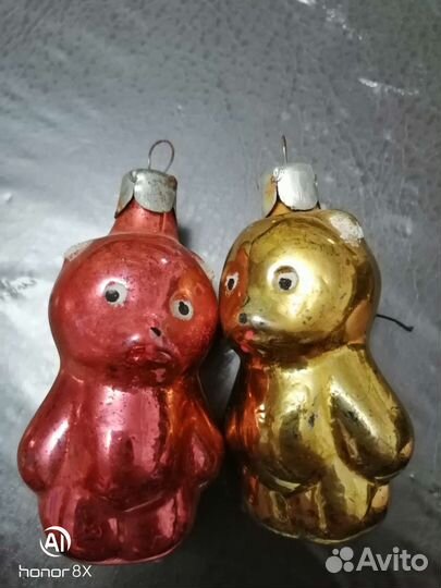 Елочные игрушки СССР