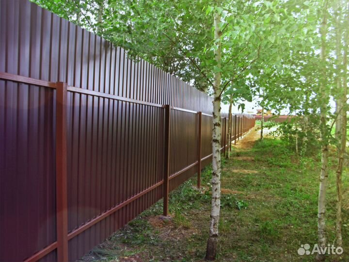 Заборы и ограждения секционные под заказ 3 метра