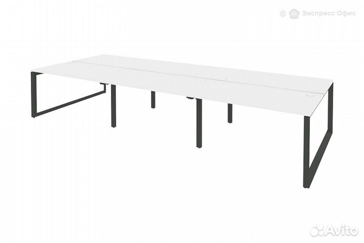 Стол-бенч двойной на О-образном м/к Onix O.MO-D.RS