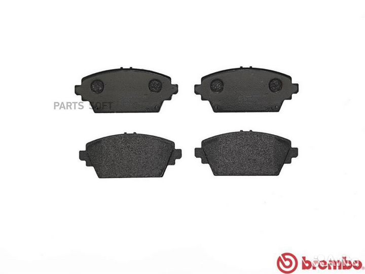 Brembo P56044 Колодки тормозные, комплект передний