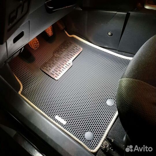 Авто коврики Eva 3D с бортиками