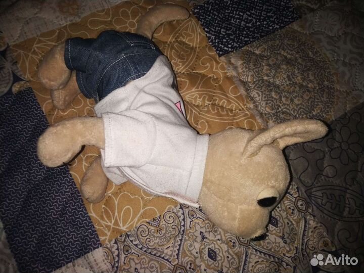 Собака игрушечная