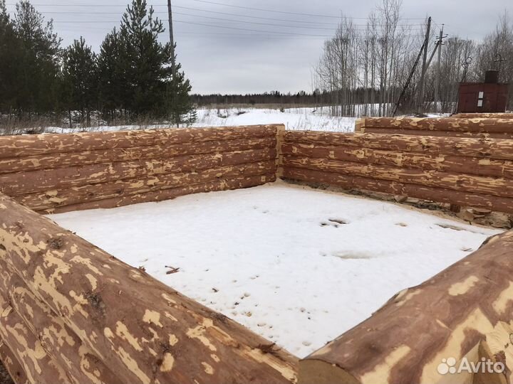 Сруб 6х6 из бревна