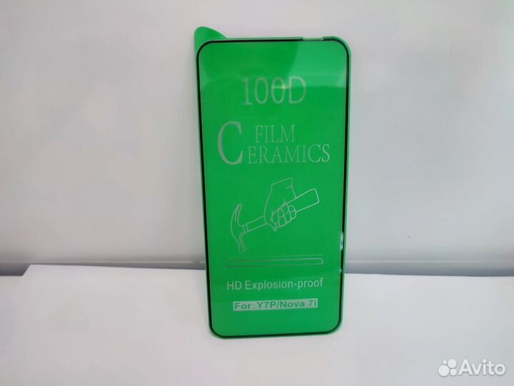 Защитное стекло Honor 9C керамическое, глянцевое