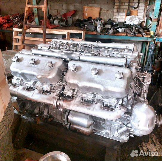 Двигатель ямз 240Б общ гол. кап рем. на обмен
