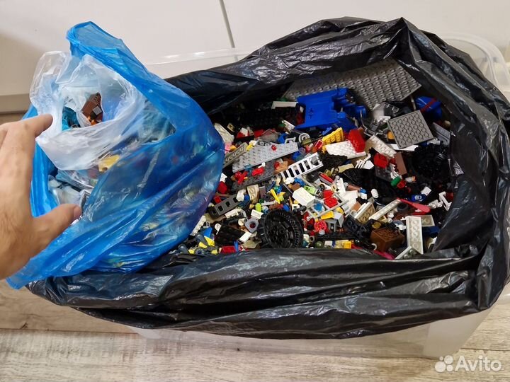 Лего аналог. 10+ кг, большой контейнер