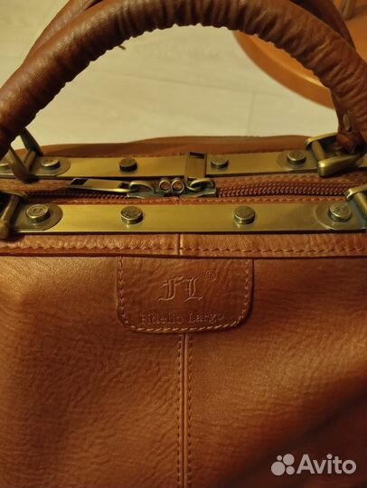 Саквояж дорожный Fidelio Largo натуральная кожа