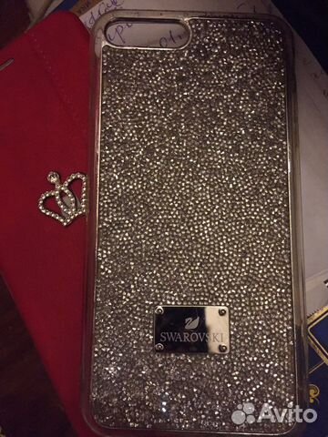 Красивый Чехол Swarovski iPhone 7, 8 plus