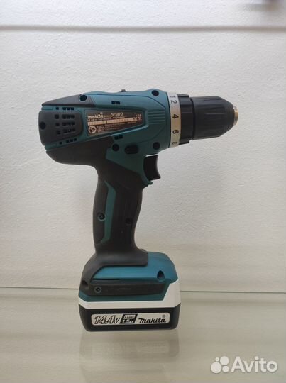 Шуруповерт аккумуляторный makita DF347DWE