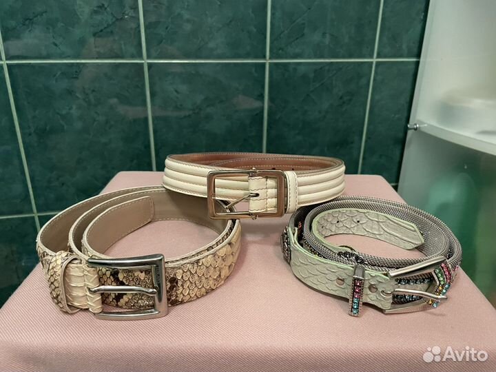 Пояс женский кожаный