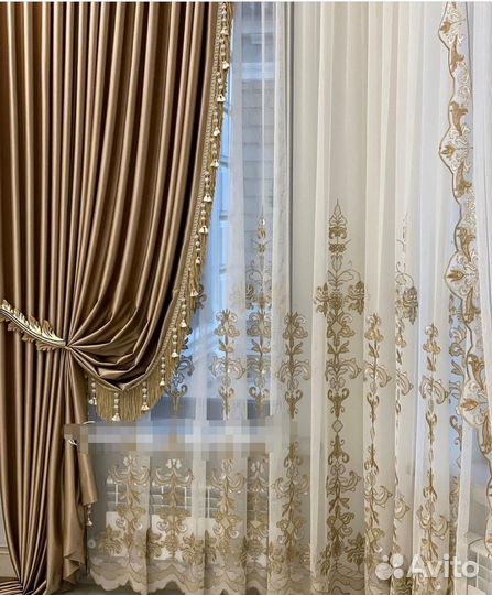 Шторы Сатен Турция