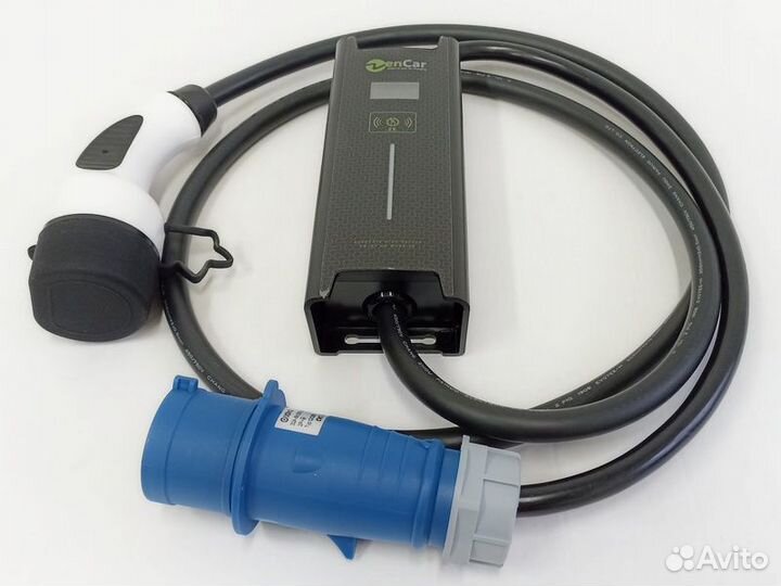 Зарядное устройство Zencar Type2/ 32А/ 2.5 метров