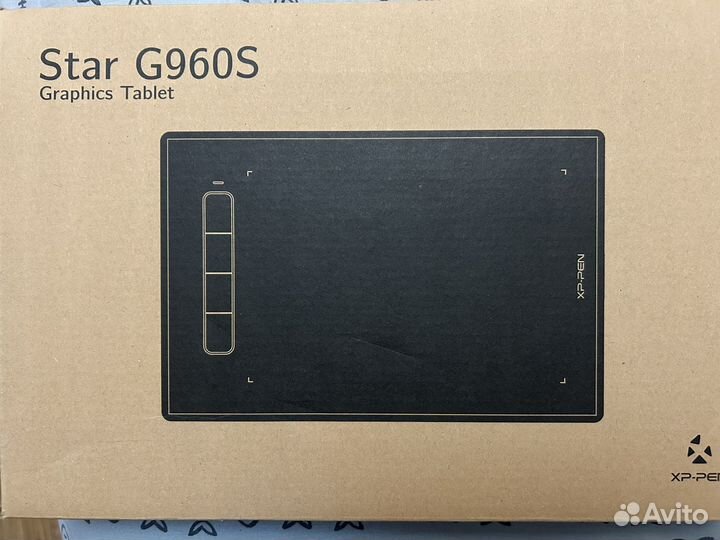 XP-Pen Графический планшет Star G960S, формат А5