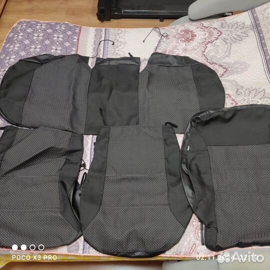 Автомобильные чехлы из алькантары