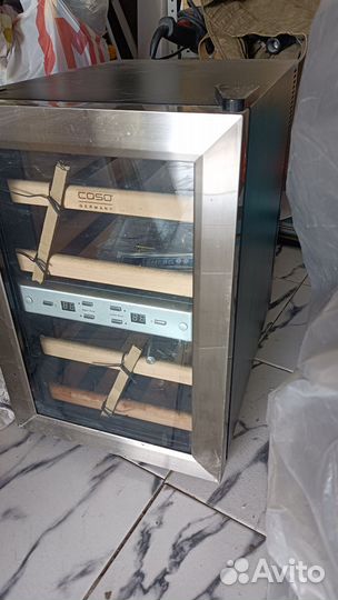 Термоэлектрический винный шкаф caso WineDuett 12