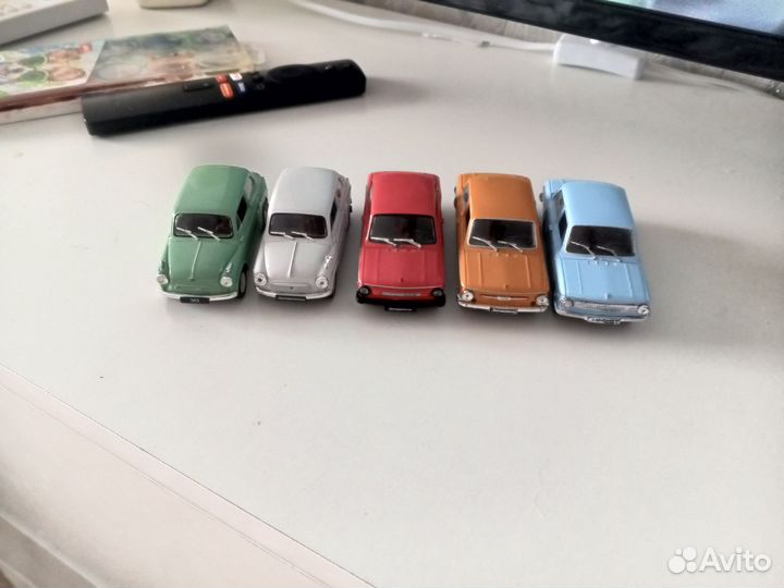 Автолегенды СССР заз 1:43 деа