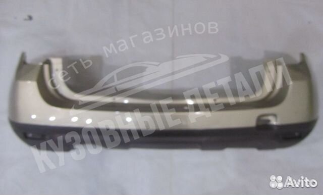 Бампер задний Рено Дастер в заводской цвет