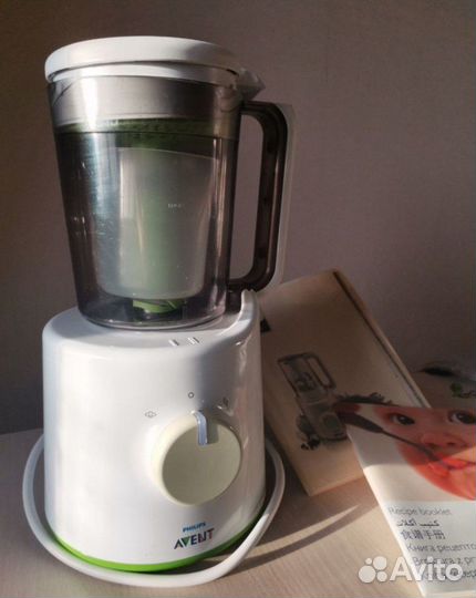 Пароварка блендер avent