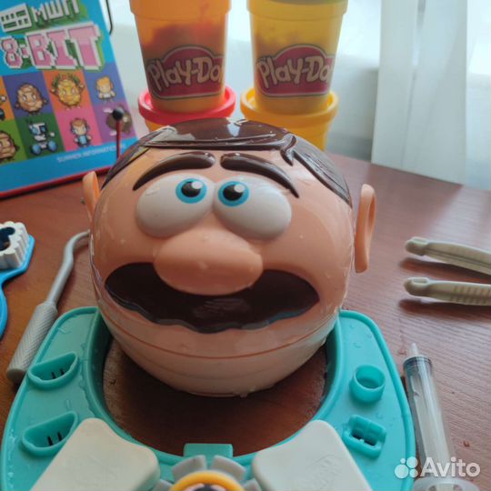 Набор Мистер зубастик Play Doh c пластилином