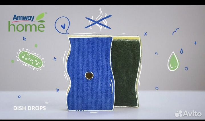 Губки для посуды Амвэй