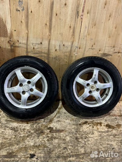 Литые диски R13 стояли на daewoo nexia 4 100