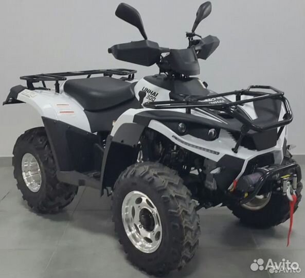 Квадроцикл Linhai Yamaha D 300 4WD белый