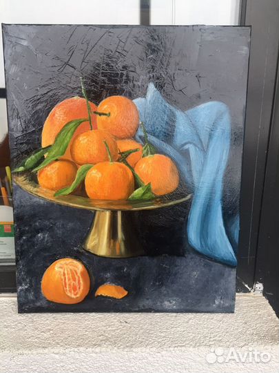 Картина маслом натюрморт 50х40