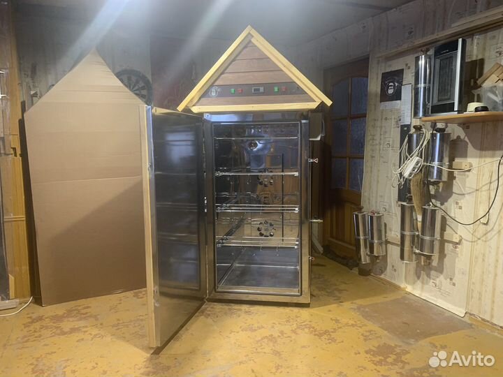 Коптильня горячего и холодного копчения