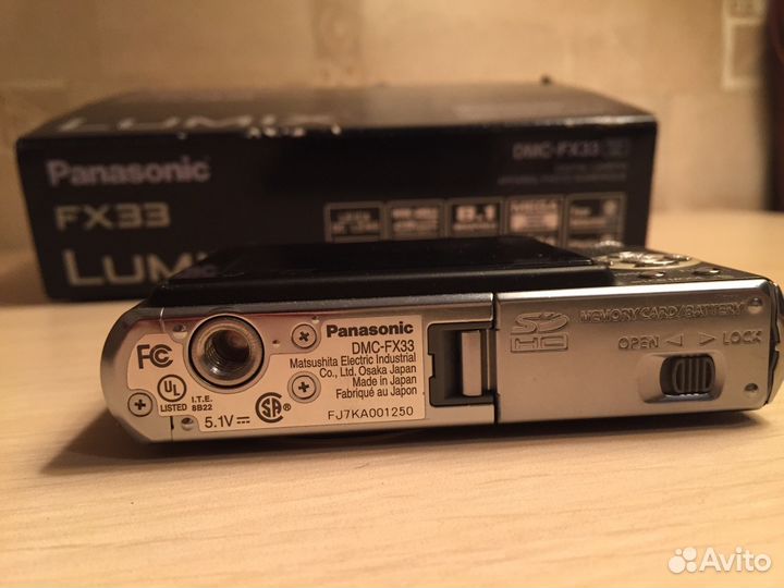 Panasonic lumix DMC-FX33