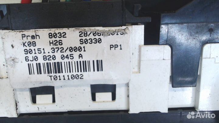 Переключатель отопителя Seat Ibiza 4, 2013