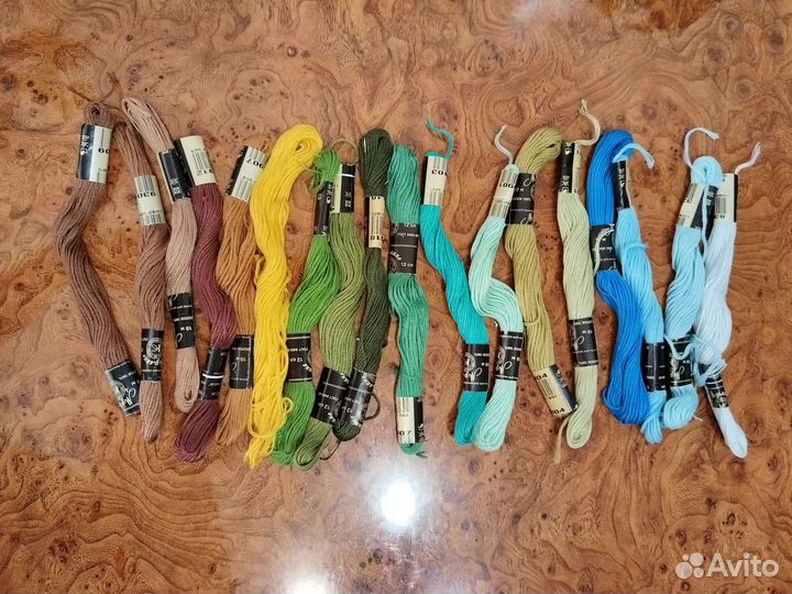 Нитки мулине пакетом