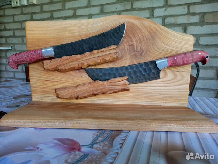 Набор кухонных ножей ручной работы