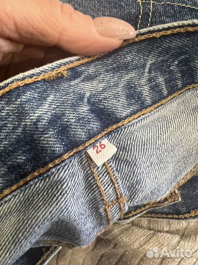 Джинсовая юбка levis