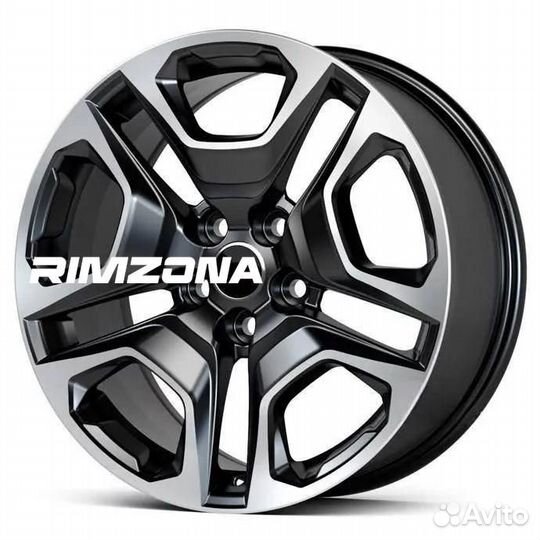 Литые диски в стиле Toyota R18 5x114.3 hgh