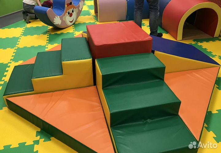 Мягкий игровой набор Островок-9