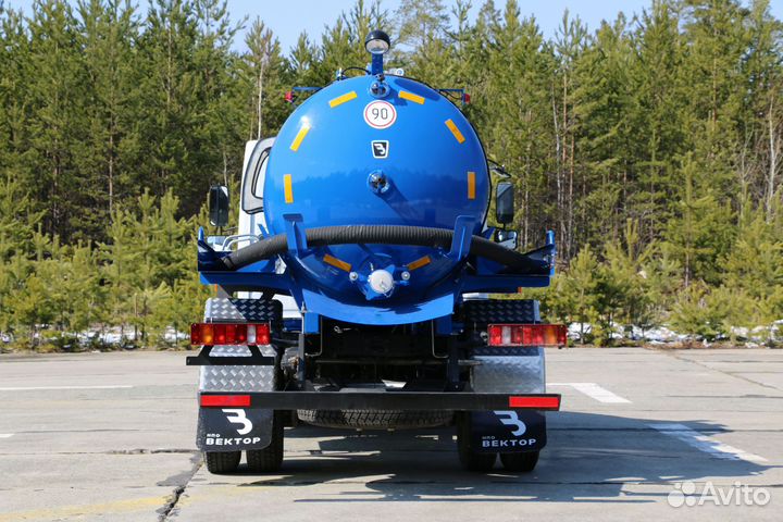 Мв-4 вакуумная машина ацв-4-газ C41R13, объем 4,3м