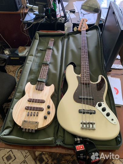 Тревел-Бас гитара laika