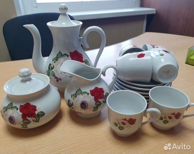 Кофейный сервиз новый