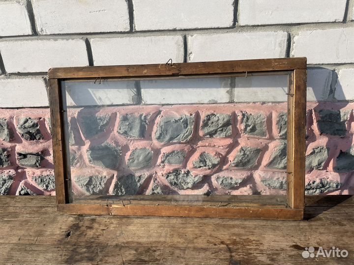 Старинная рамка для фото. Дерево