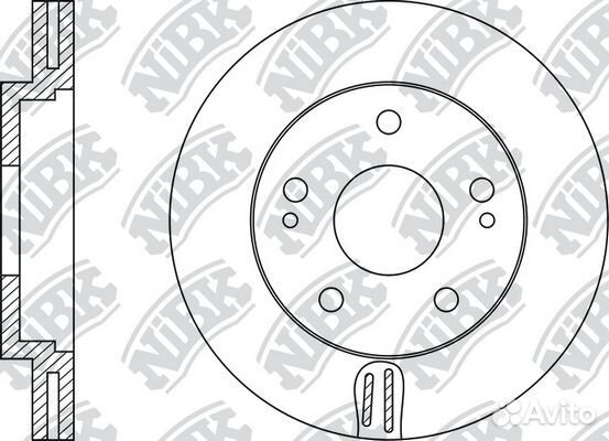 Диск тормозной