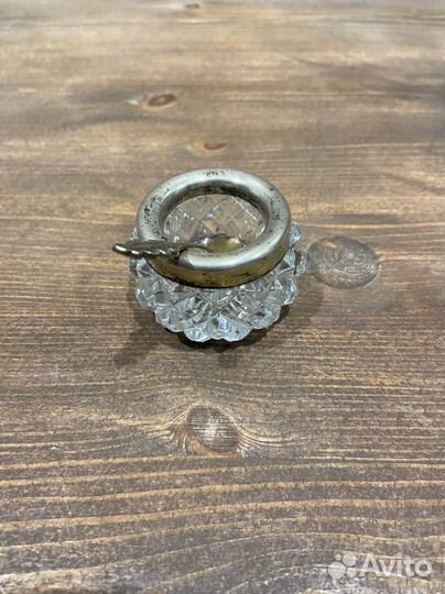 Солонка СССР серебро 875 пробы