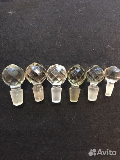 Пробки от старинных флаконов (царизм, СССР)